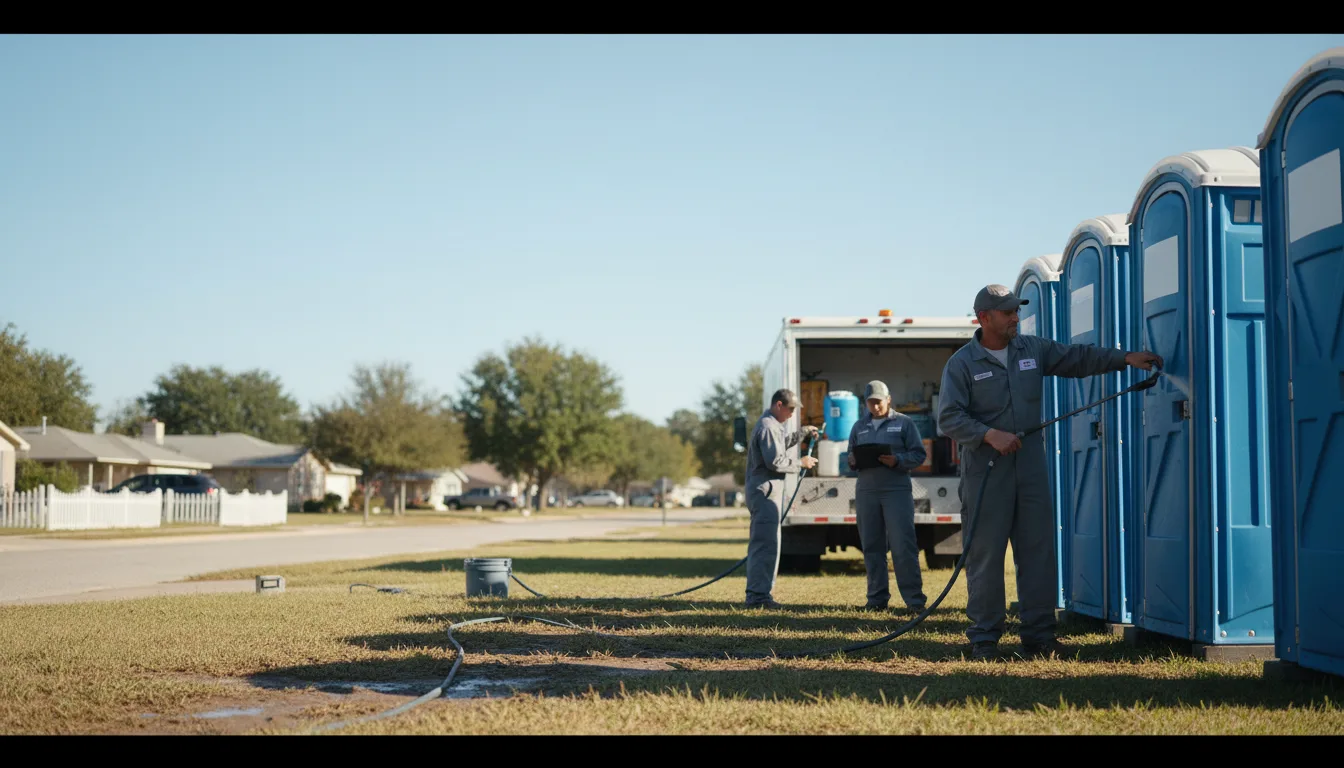 Long-Term Portable Toilet Rental in Stoneville, NC near me